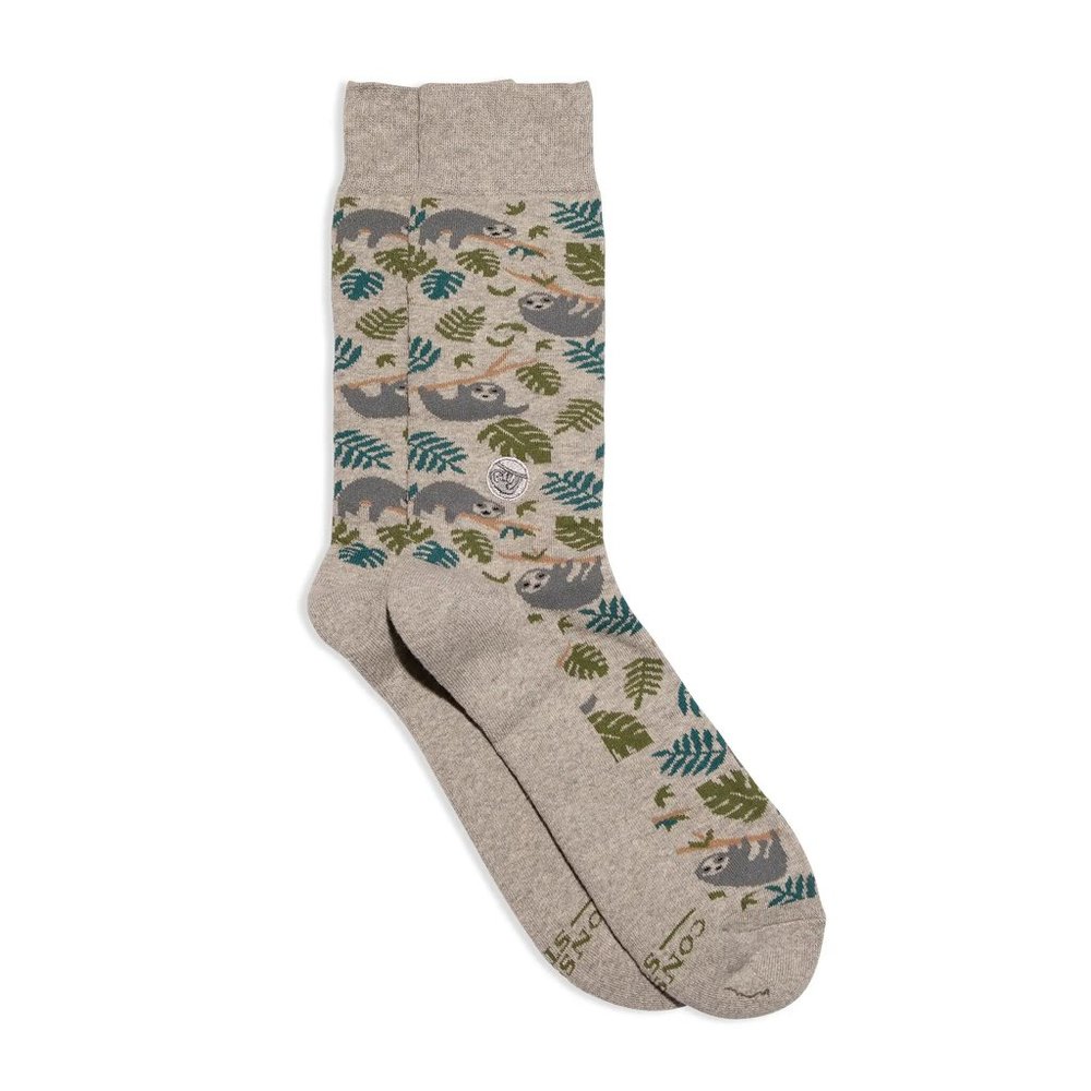 Save the Sloths Adult Socks